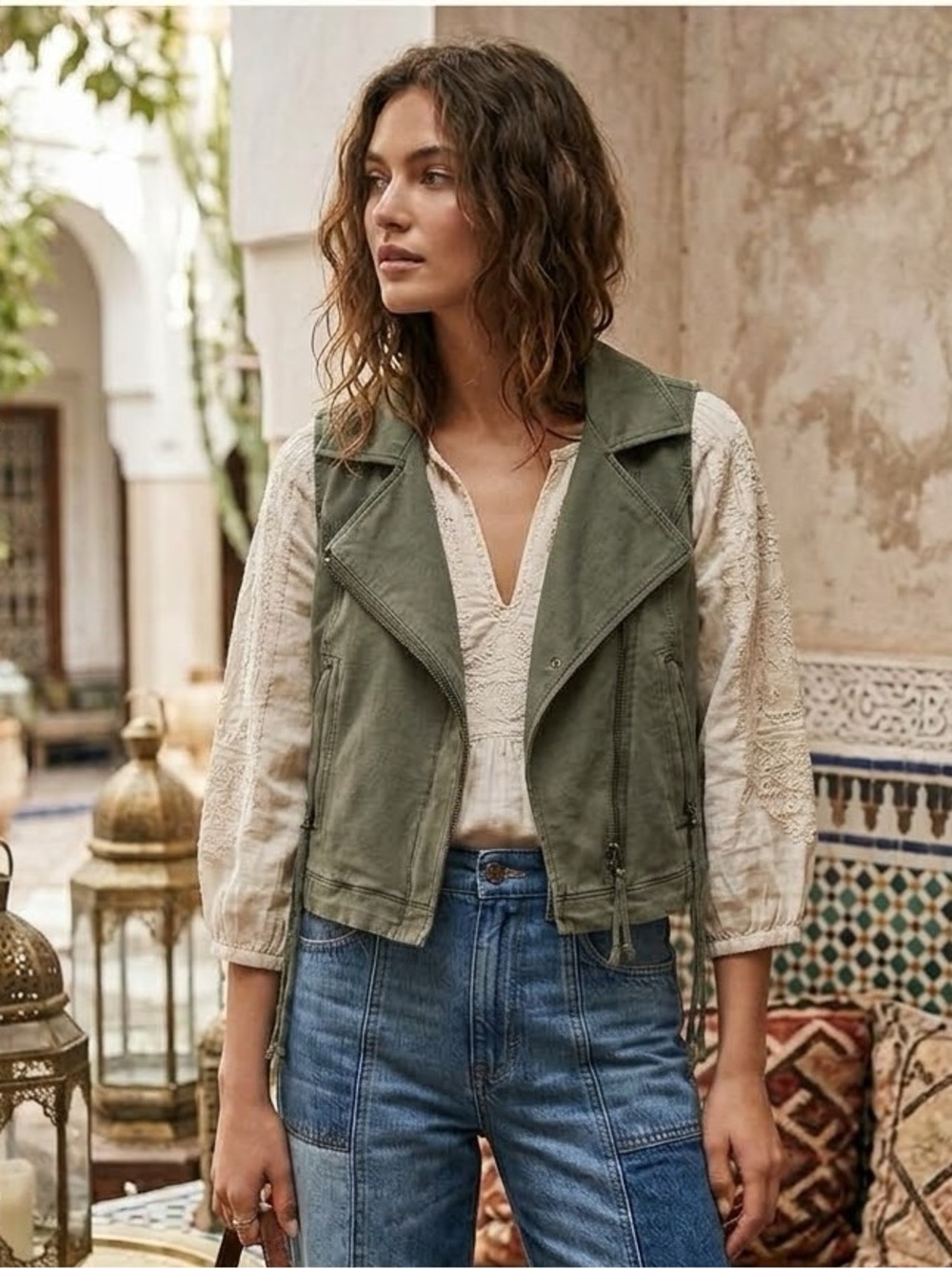 Anthropologie Marrakech Vest